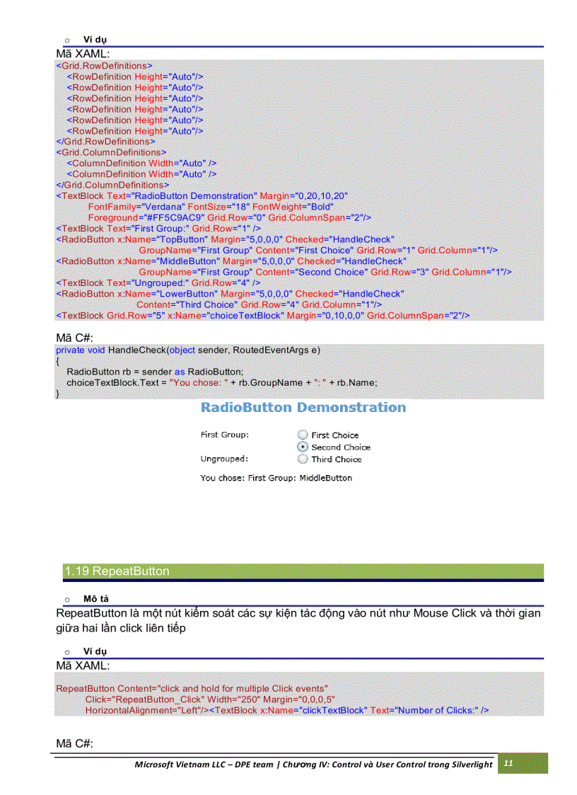image for page Control và user control trong silverlight