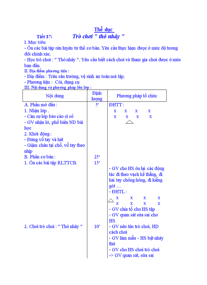 image for page Thể dục Trò chơi thỏ nhảy