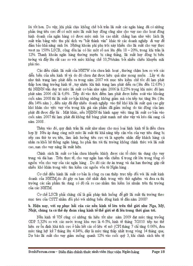 image for page Cơ chế điều hành lãi suất của NHNN Việt Nam