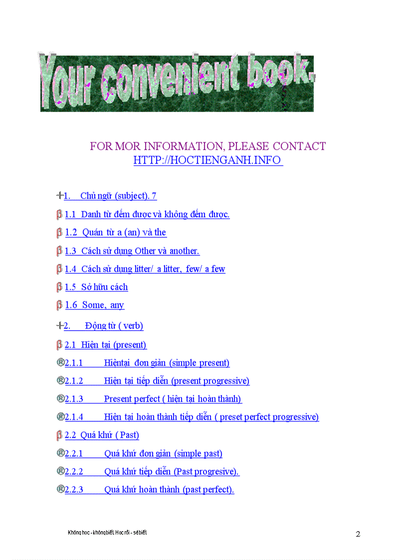 image for page TOEFL GRAMMAR Ngữ pháp TOEFL Q1