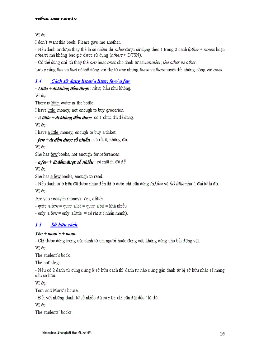 image for page TOEFL GRAMMAR Ngữ pháp TOEFL Q1