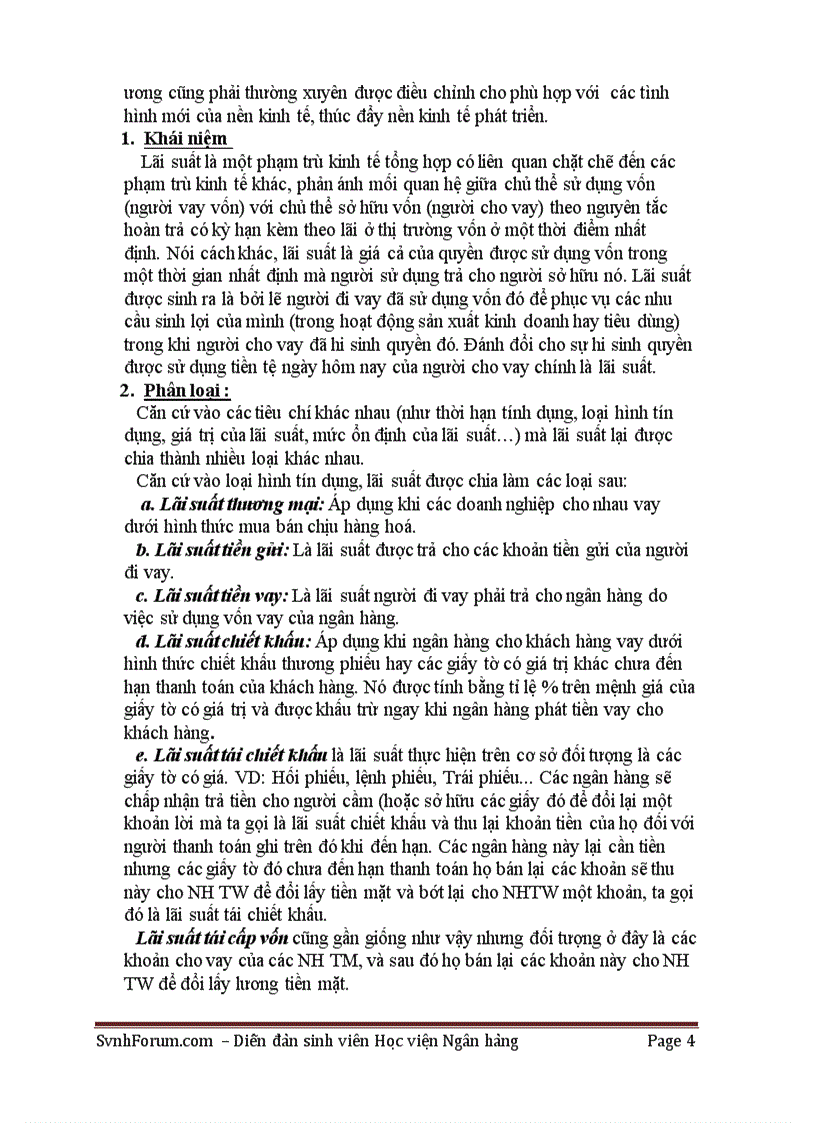 image for page Cơ chế điều hành lãi suất của ngân hàng TW các nước và Việt Nam