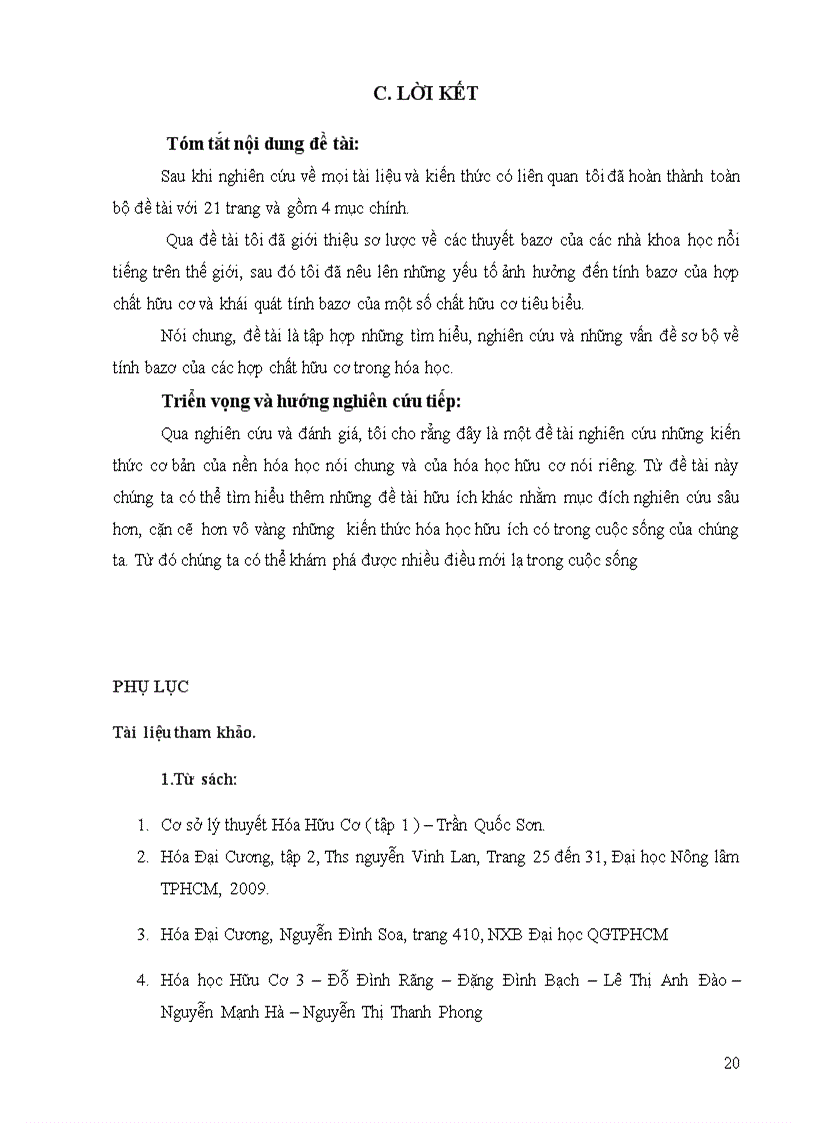 image for page Tiểu luận hóa hữu cơ