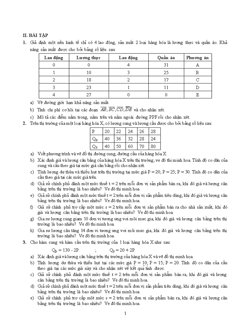 image for page Bài tập môn kinh tế vi mô