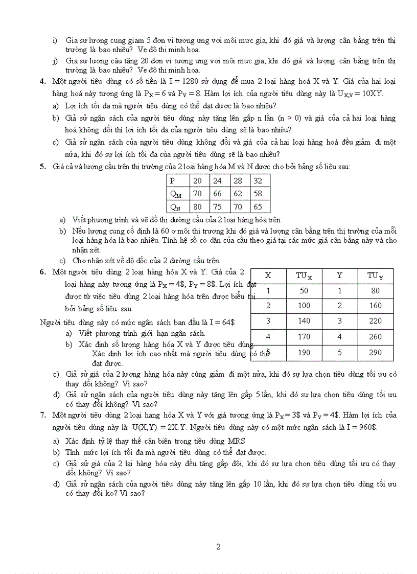 image for page Bài tập môn kinh tế vi mô