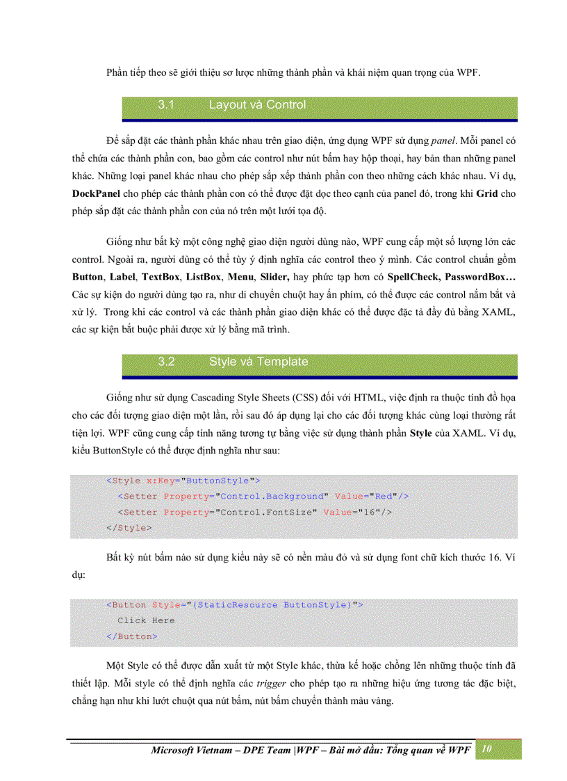 image for page Tổng quan về windows representation foundation