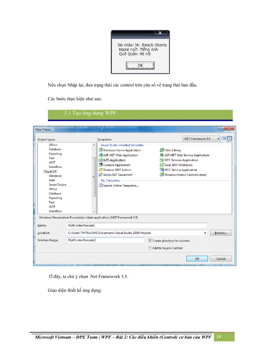 image for page Các điều khiển control cơ bản của wpf