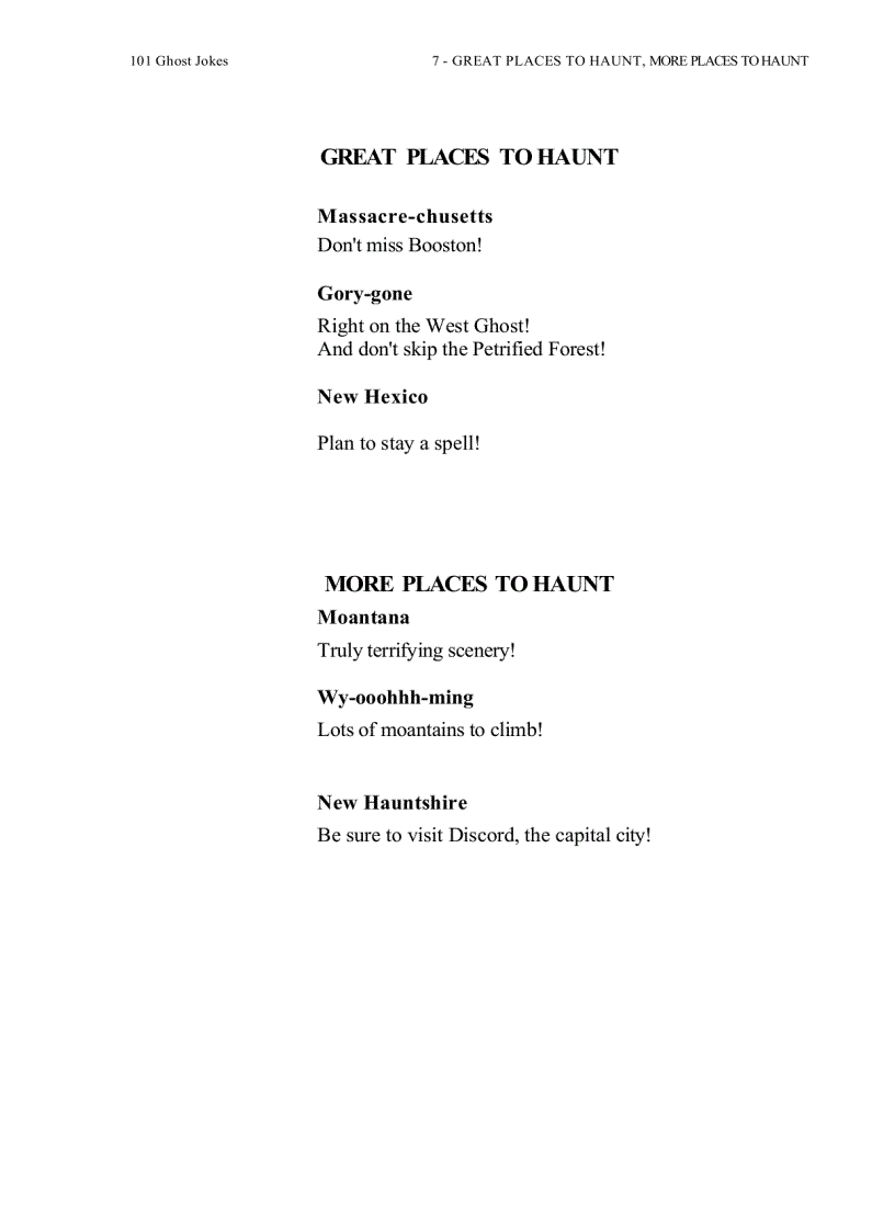 image for page 101 truyện ma bằng tiếng anh 101 Ghost Jokes