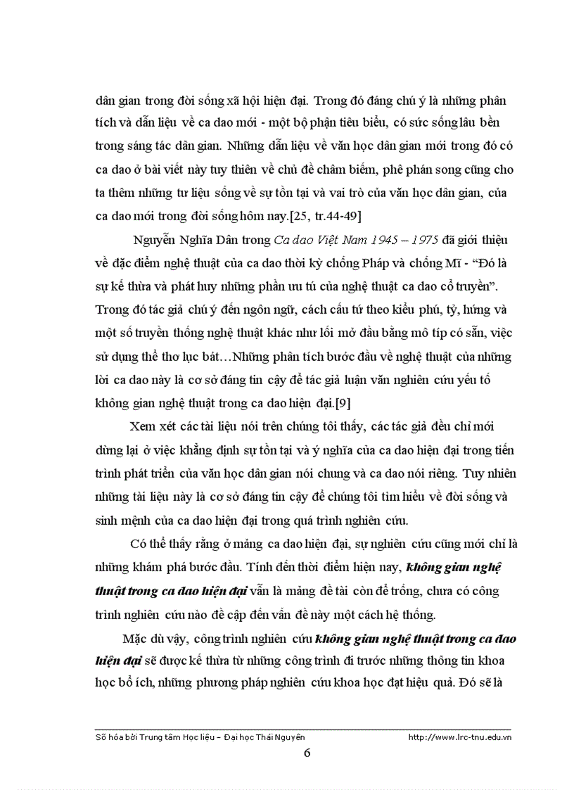 image for page Không gian nghệ thuật trong ca dao hiện đại