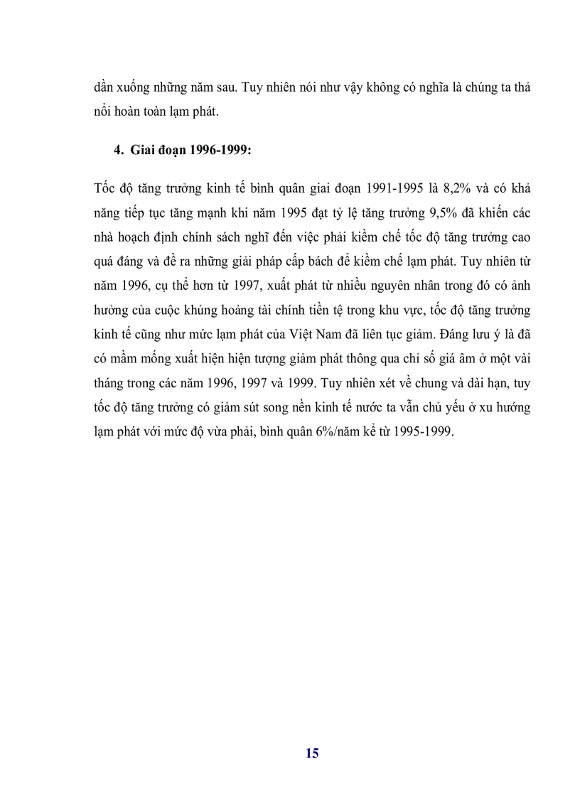 image for page Lạm phát và tăng trưởng