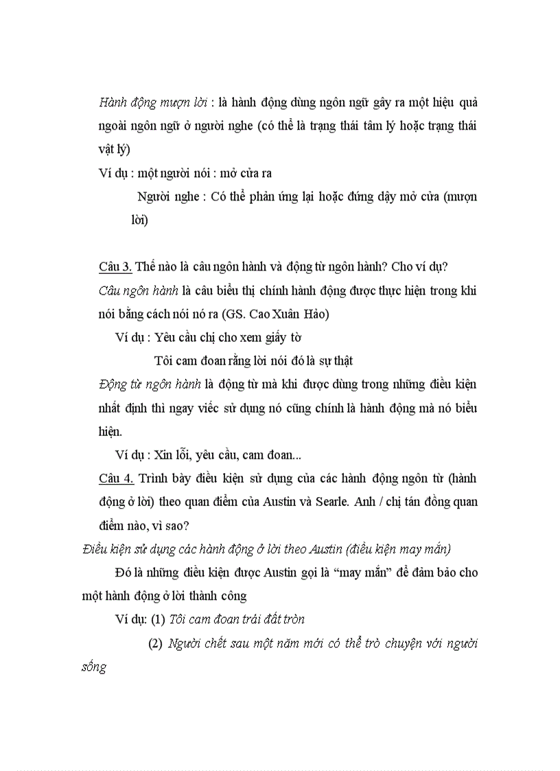 image for page Đề cương Ngữ dụng học