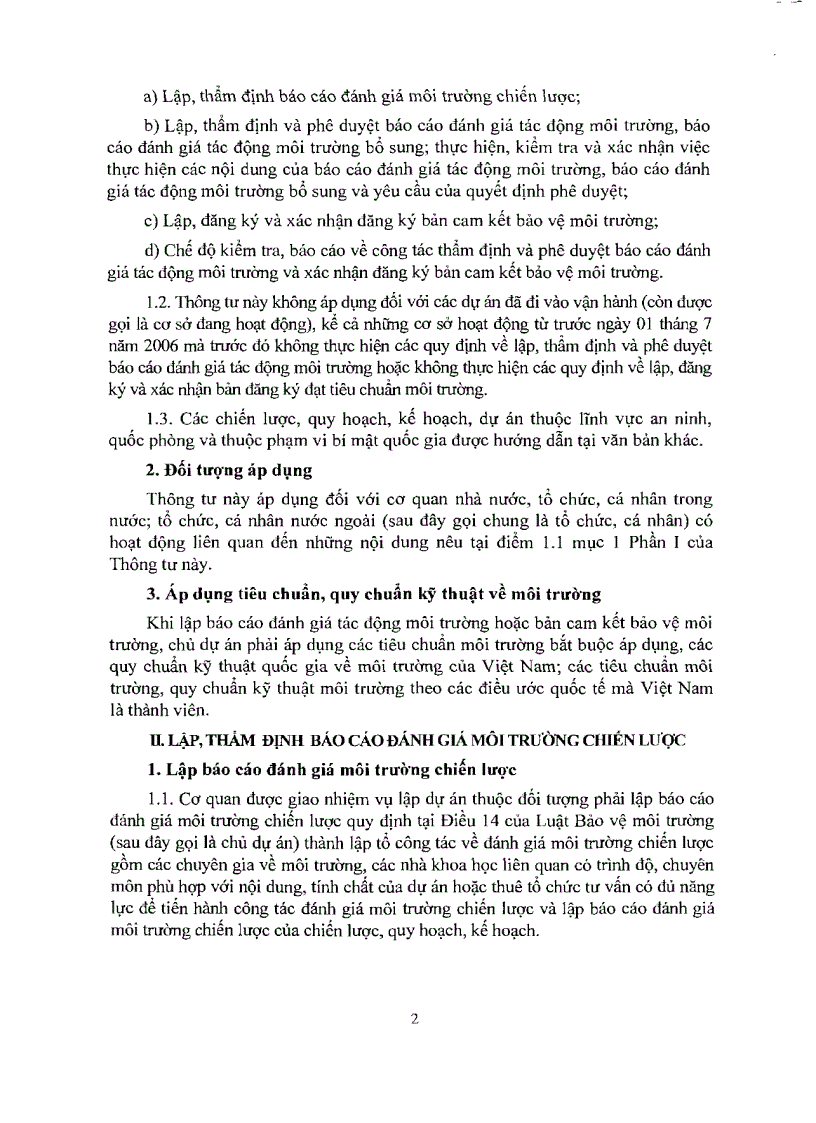 image for page Thông tư 05 2008 BTNMT Hướng dẫn ĐTM ĐCM CKBVMT