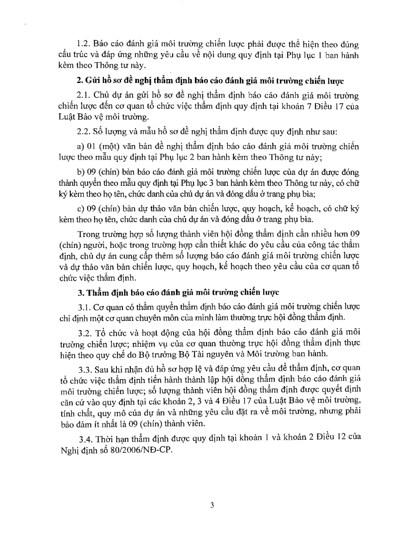 image for page Thông tư 05 2008 BTNMT Hướng dẫn ĐTM ĐCM CKBVMT