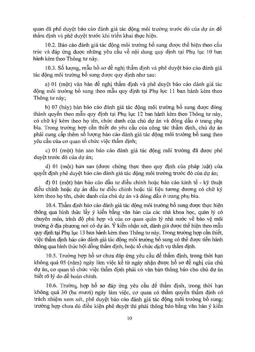 image for page Thông tư 05 2008 BTNMT Hướng dẫn ĐTM ĐCM CKBVMT