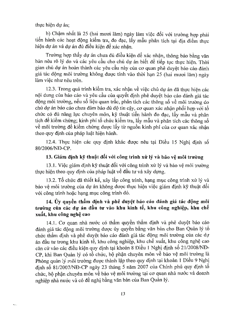 image for page Thông tư 05 2008 BTNMT Hướng dẫn ĐTM ĐCM CKBVMT