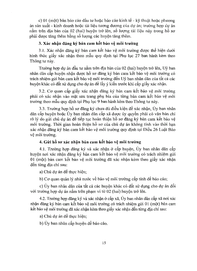 image for page Thông tư 05 2008 BTNMT Hướng dẫn ĐTM ĐCM CKBVMT