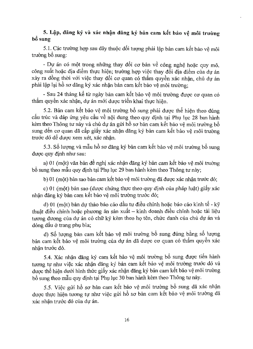 image for page Thông tư 05 2008 BTNMT Hướng dẫn ĐTM ĐCM CKBVMT