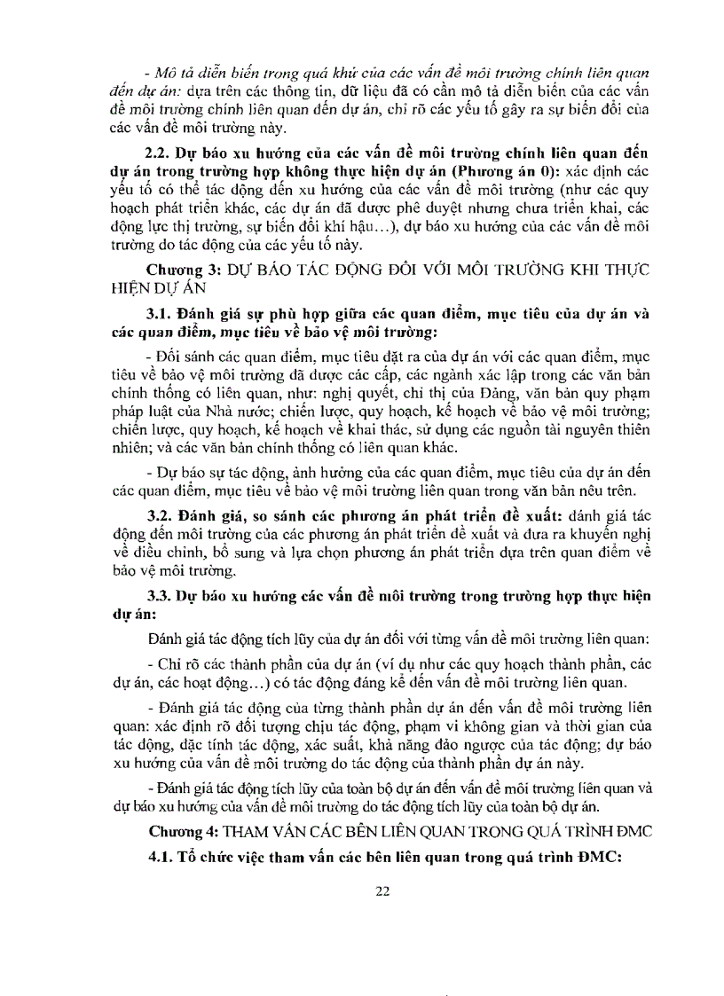 image for page Thông tư 05 2008 BTNMT Hướng dẫn ĐTM ĐCM CKBVMT