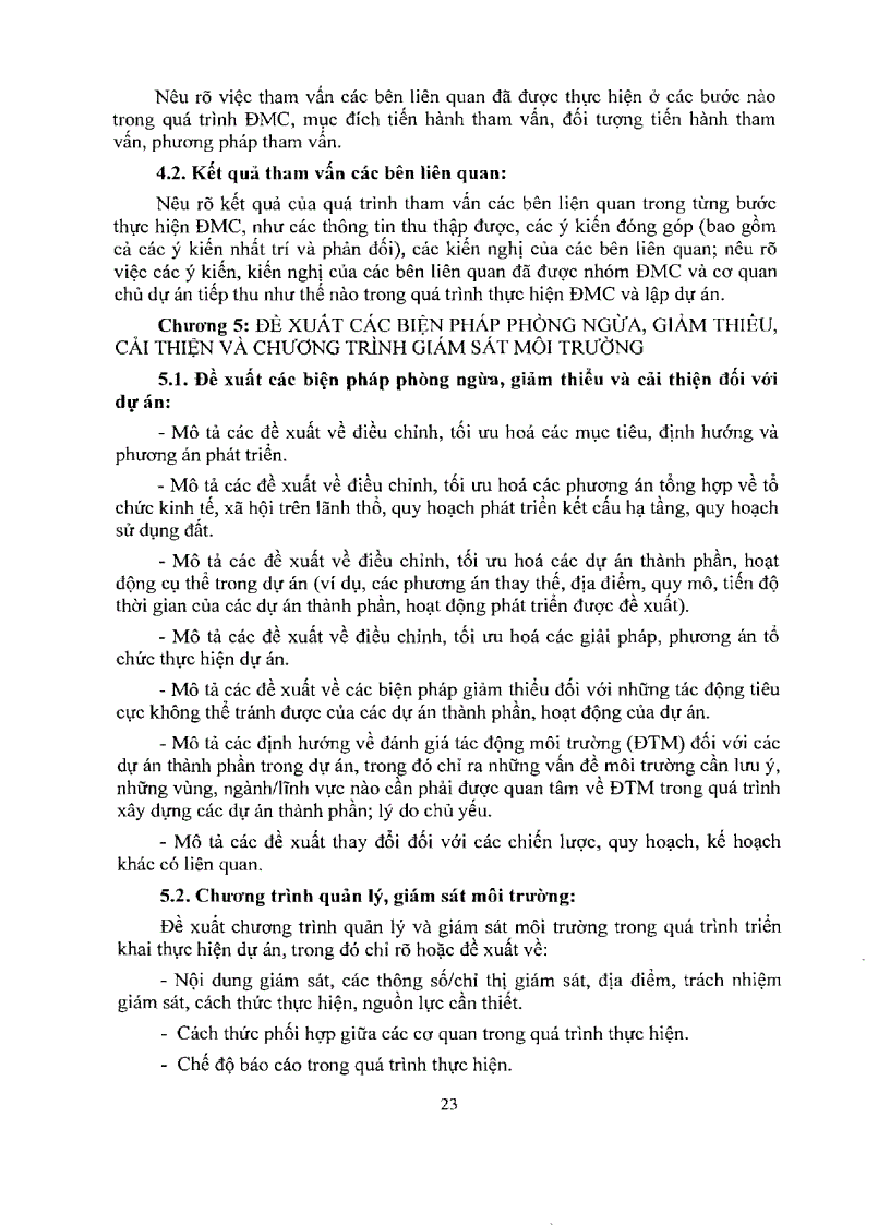 image for page Thông tư 05 2008 BTNMT Hướng dẫn ĐTM ĐCM CKBVMT