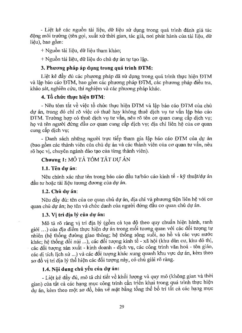 image for page Thông tư 05 2008 BTNMT Hướng dẫn ĐTM ĐCM CKBVMT