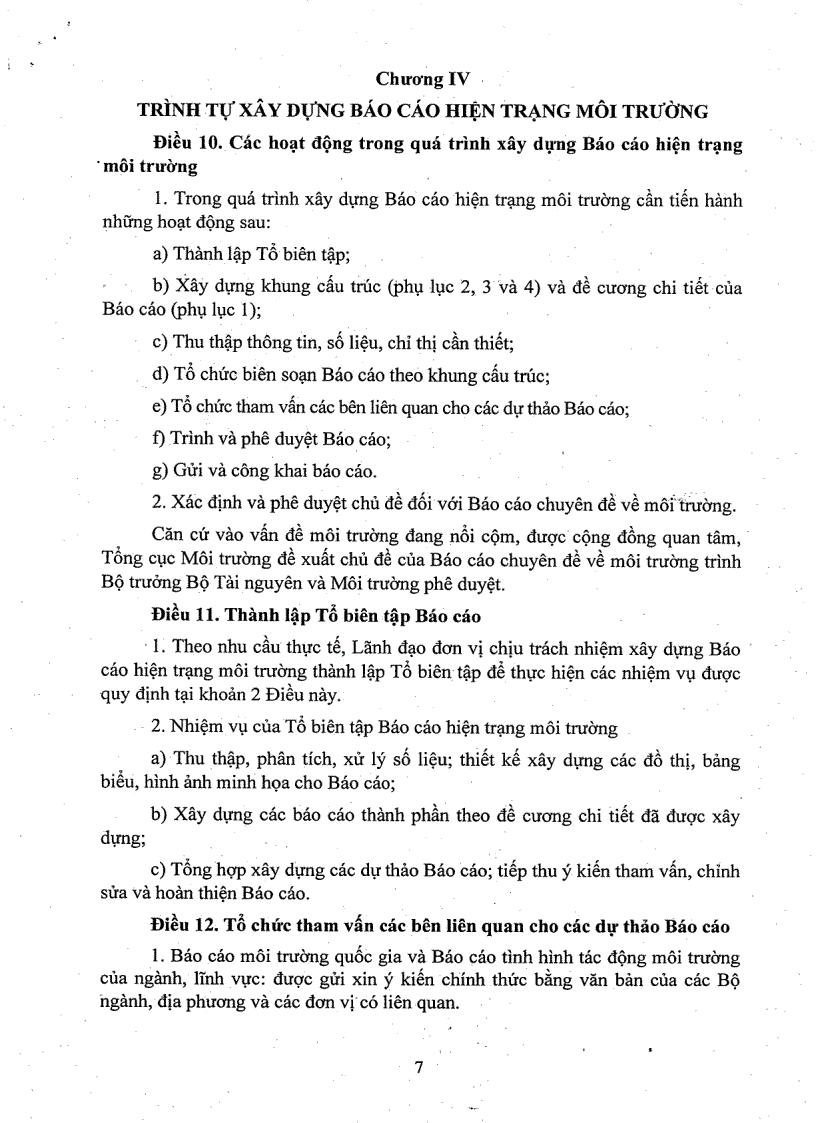 image for page Thông tư 08 2010 BTNMT Hướng dẫn lập SOE