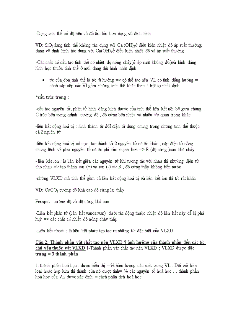 image for page Đề thi vật liệu xây dựng