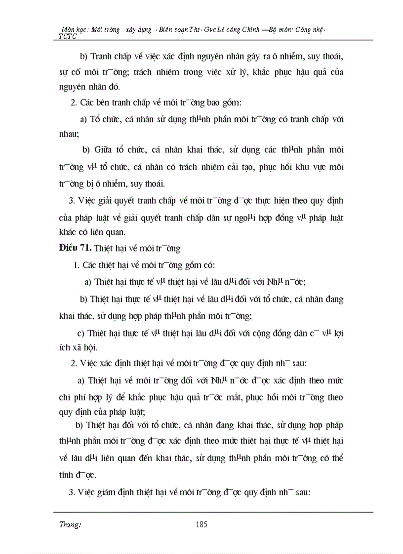 image for page Tài liệu ôn thi môi trường xây dựng