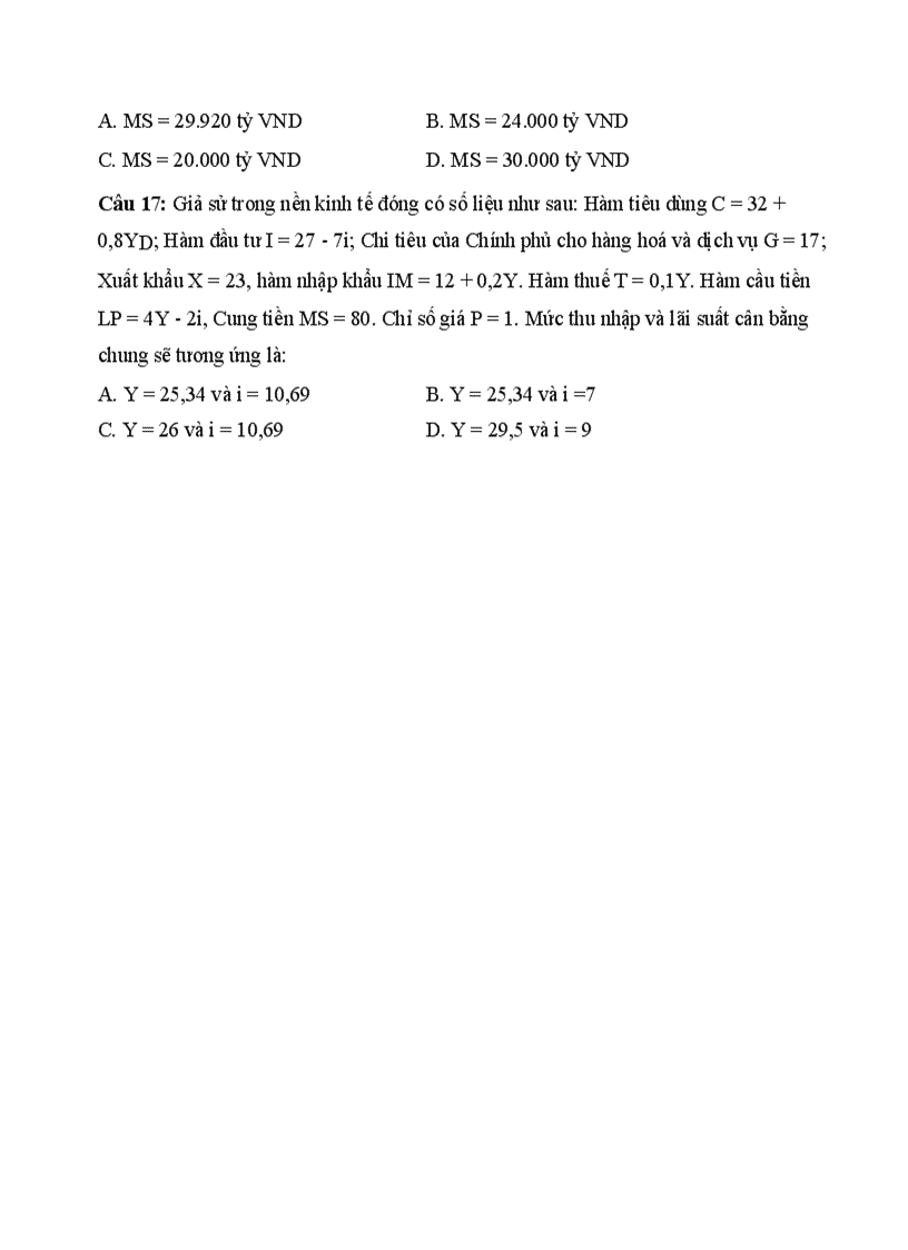 image for page Đề cương ôn tập kinh tế vĩ mô 1