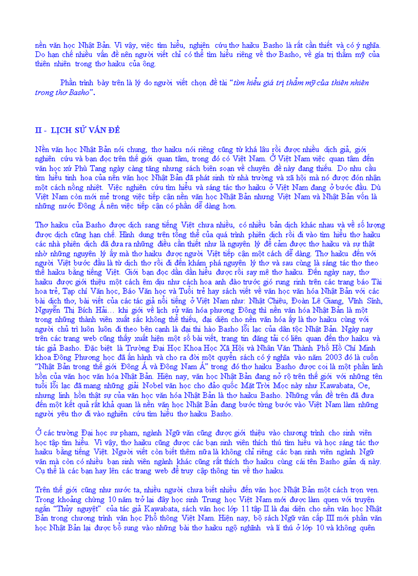 image for page Tìm hiểu giá trị thẩm mỹ của thiên nhiên trong thơ Basho