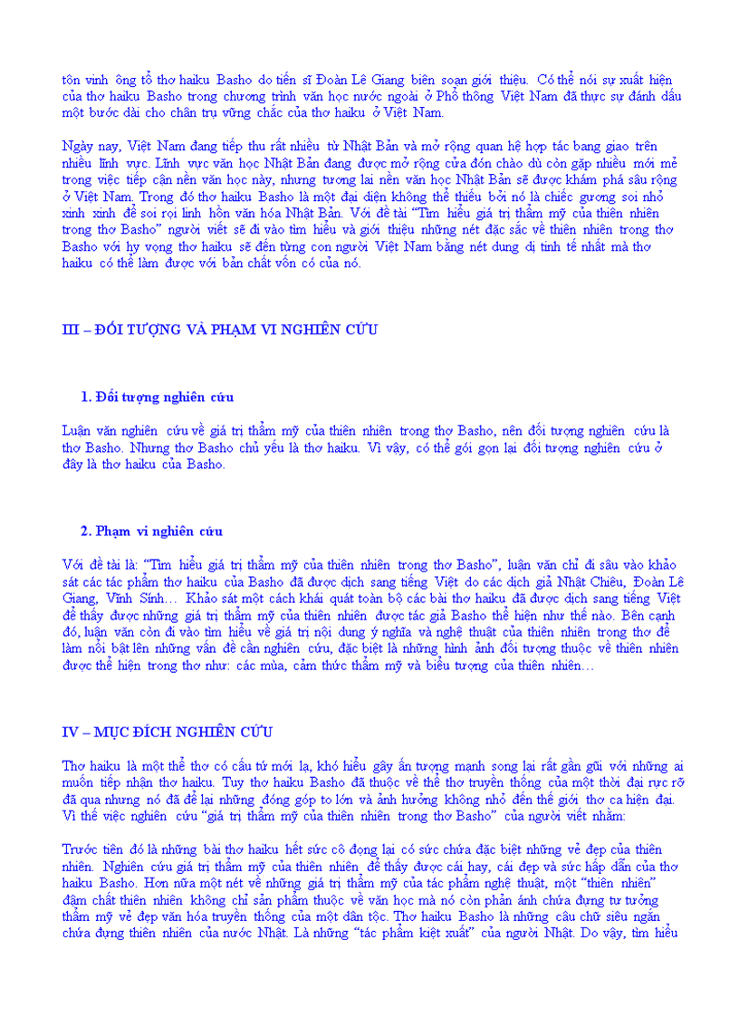 image for page Tìm hiểu giá trị thẩm mỹ của thiên nhiên trong thơ Basho