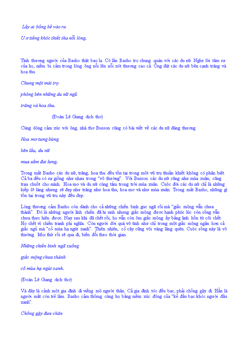 image for page Tìm hiểu giá trị thẩm mỹ của thiên nhiên trong thơ Basho