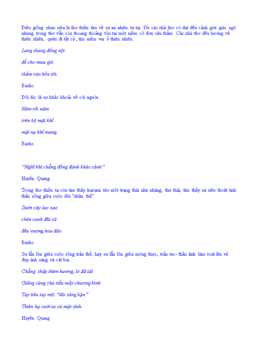 image for page Tìm hiểu giá trị thẩm mỹ của thiên nhiên trong thơ Basho