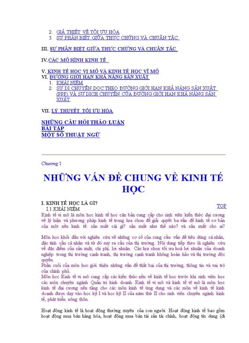 image for page Kinh tế vi mô