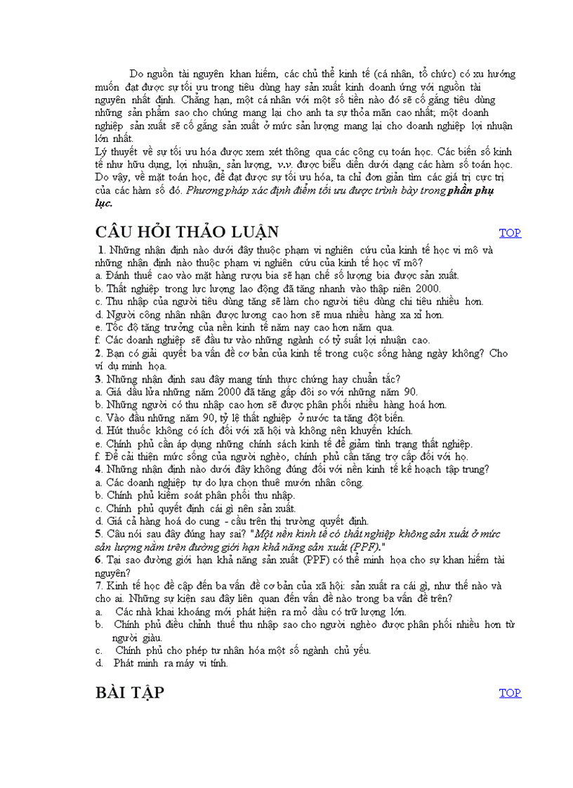 image for page Kinh tế vi mô