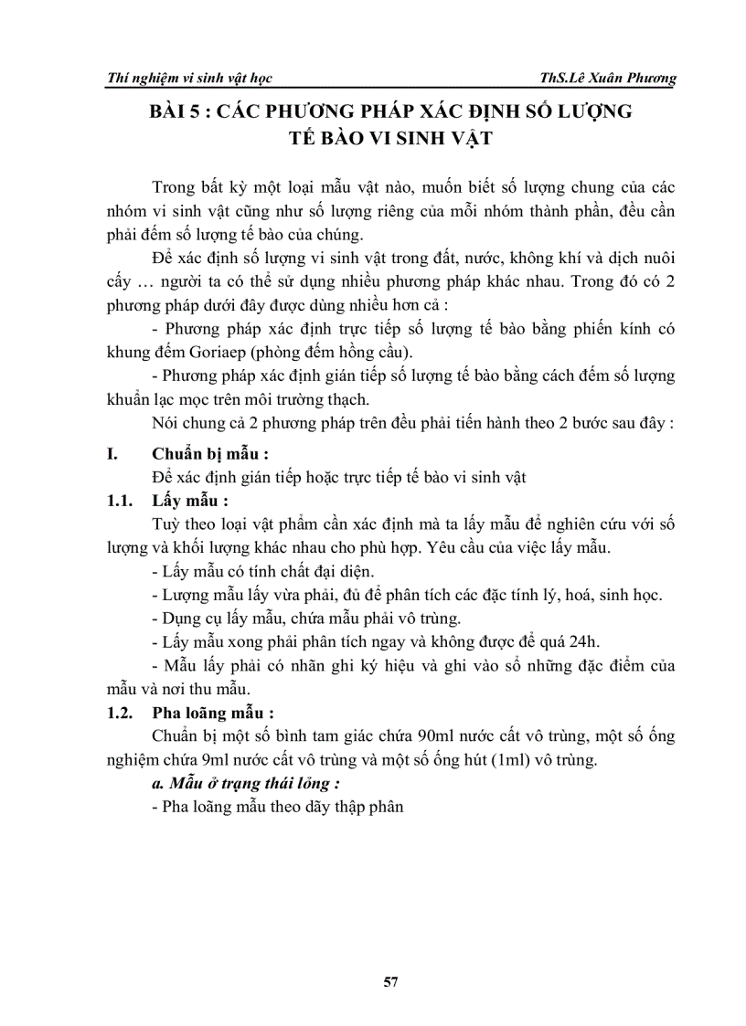 image for page Thí nghiệm vi sinh