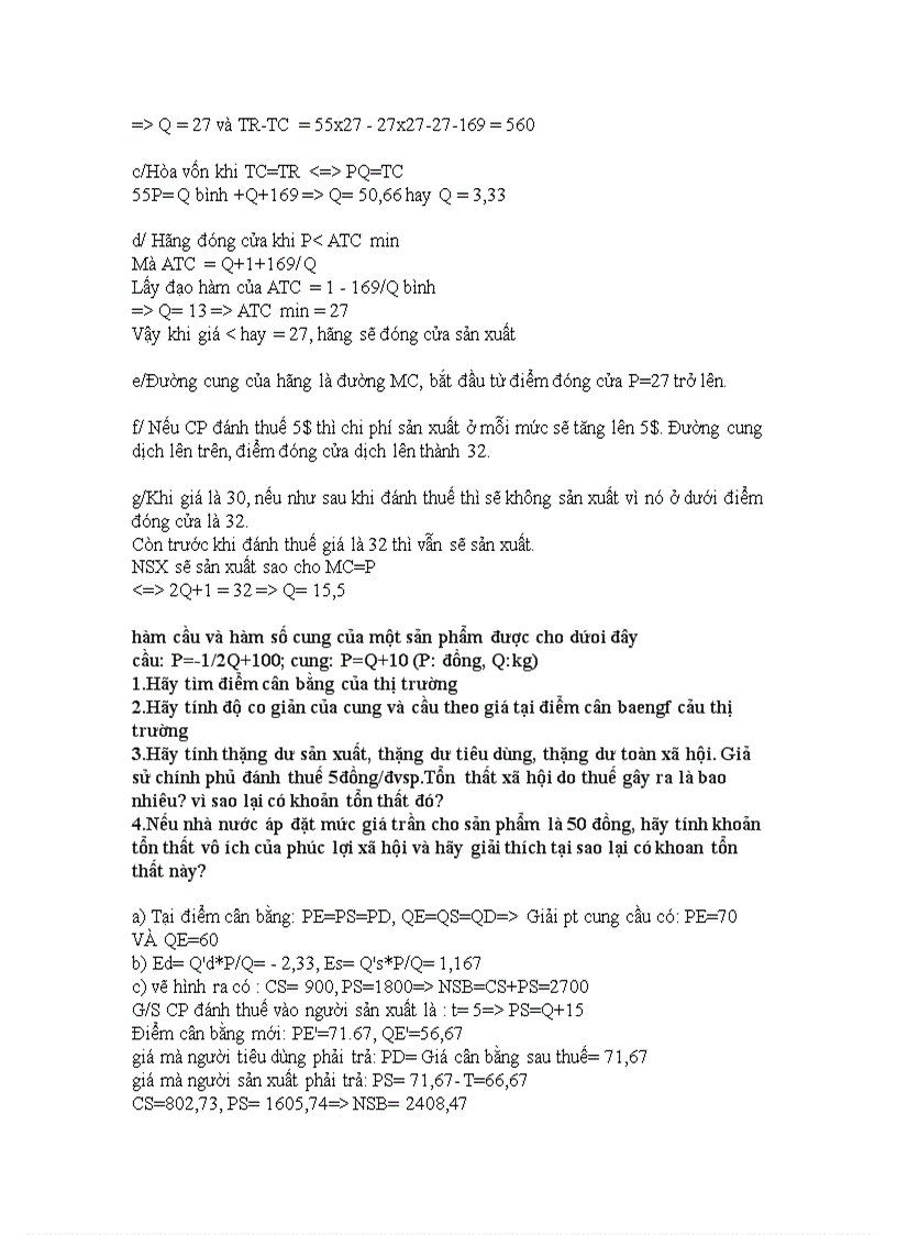 image for page Bài tập kinh tế vi mô