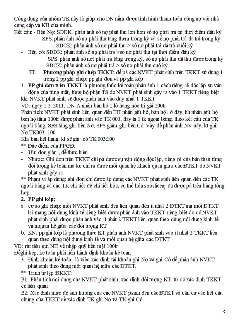 image for page Tài liệu ôn NLKế toán trọng tâm các cấu hỏi trong đề thi