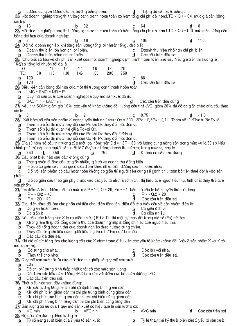 image for page Trắc nghiệm ktvm đề 4 5 6