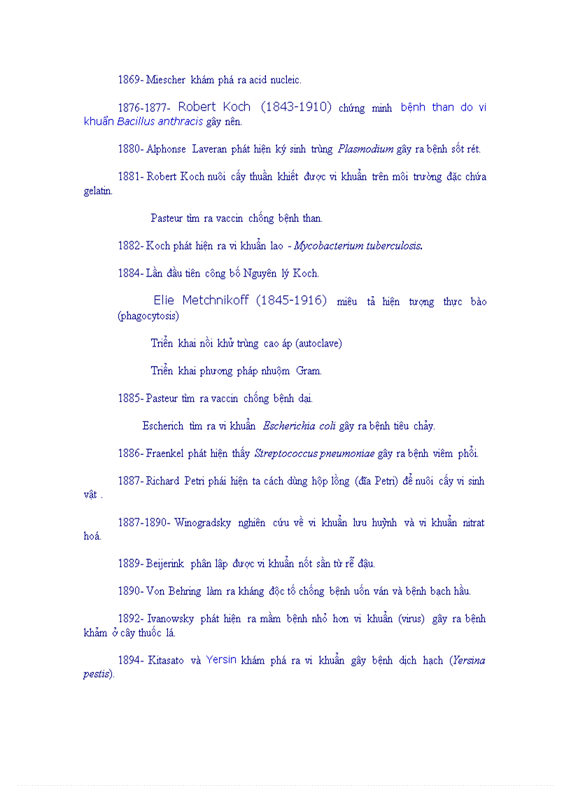 image for page Tổng quan vi sinh vật học