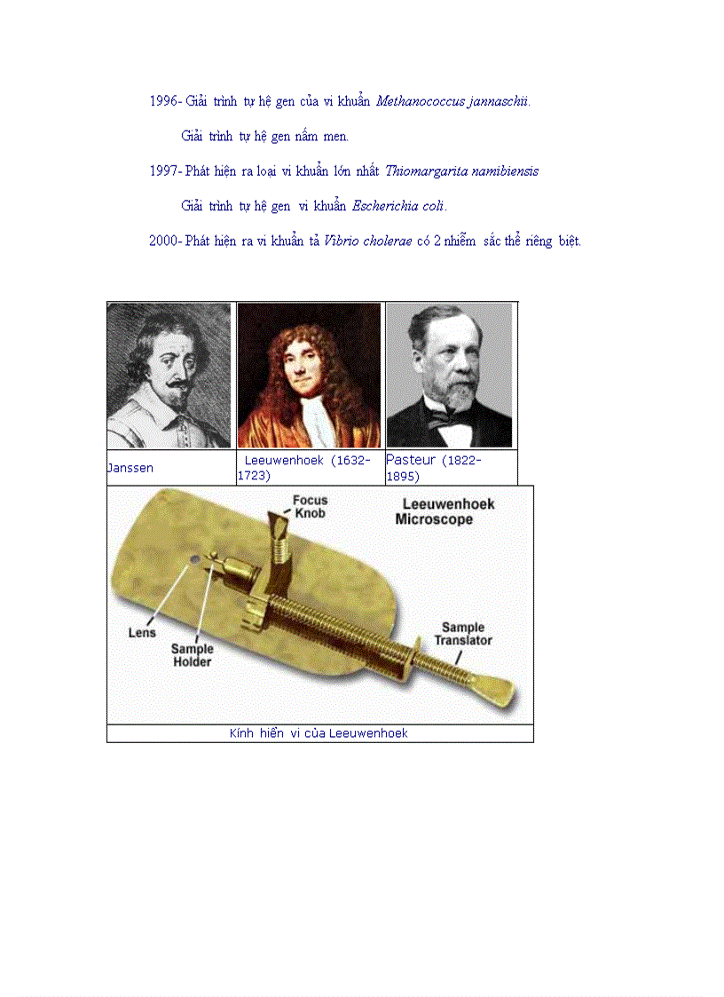 image for page Tổng quan vi sinh vật học