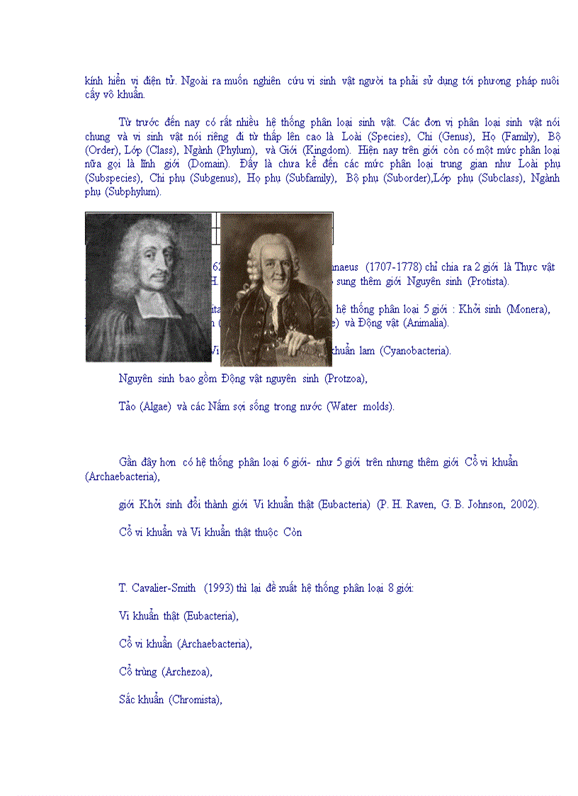 image for page Tổng quan vi sinh vật học