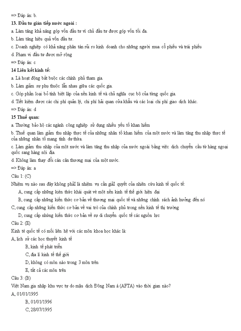 image for page Bộ câu hỏi trắc nghiêm KTQT