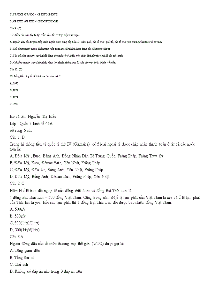 image for page Bộ câu hỏi trắc nghiêm KTQT