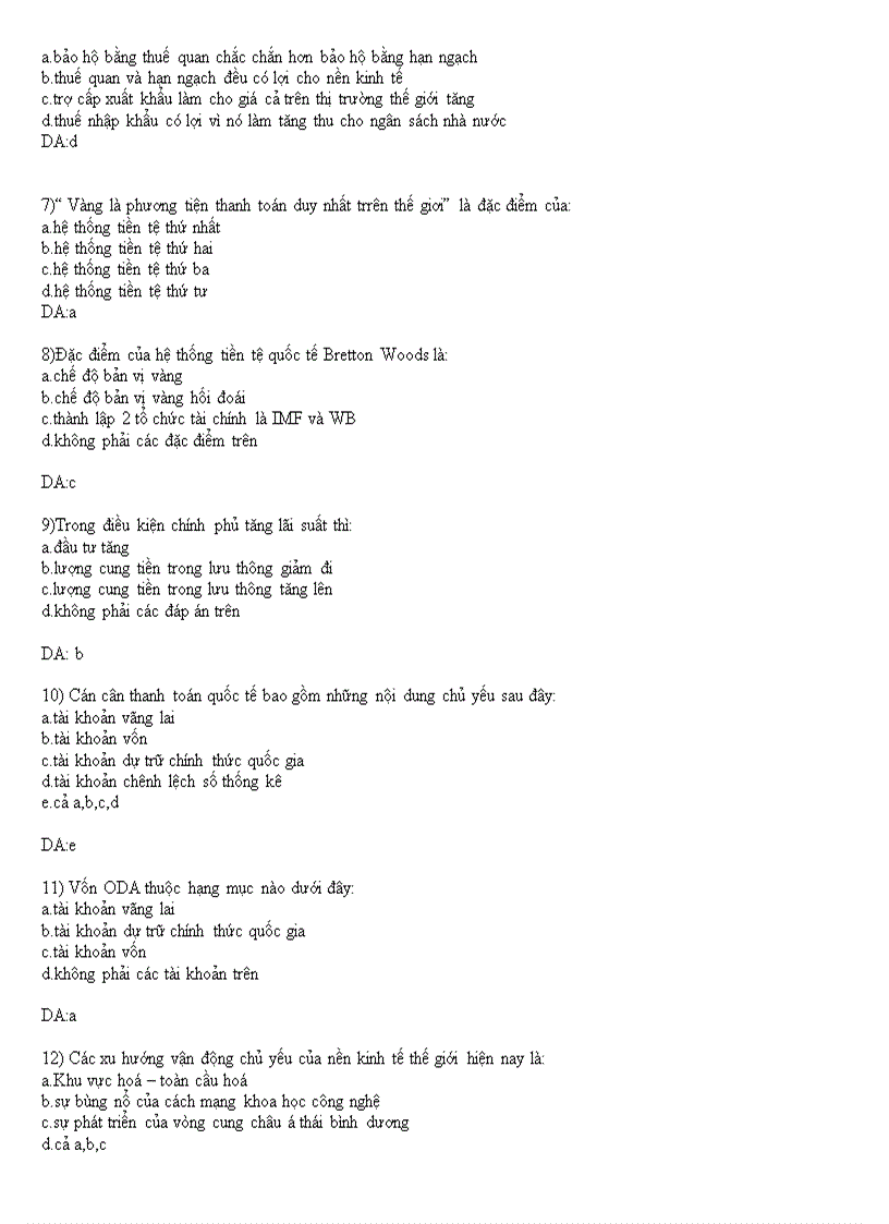 image for page Bộ câu hỏi trắc nghiêm KTQT