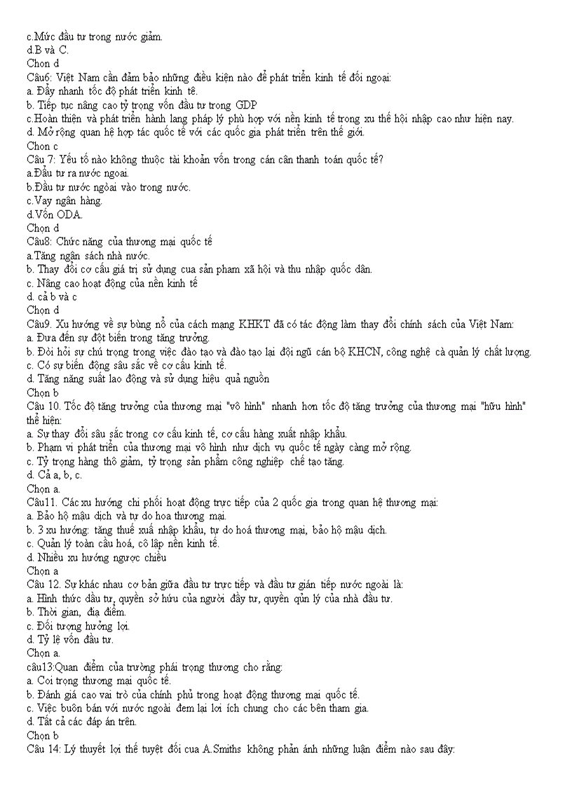 image for page Bộ câu hỏi trắc nghiêm KTQT