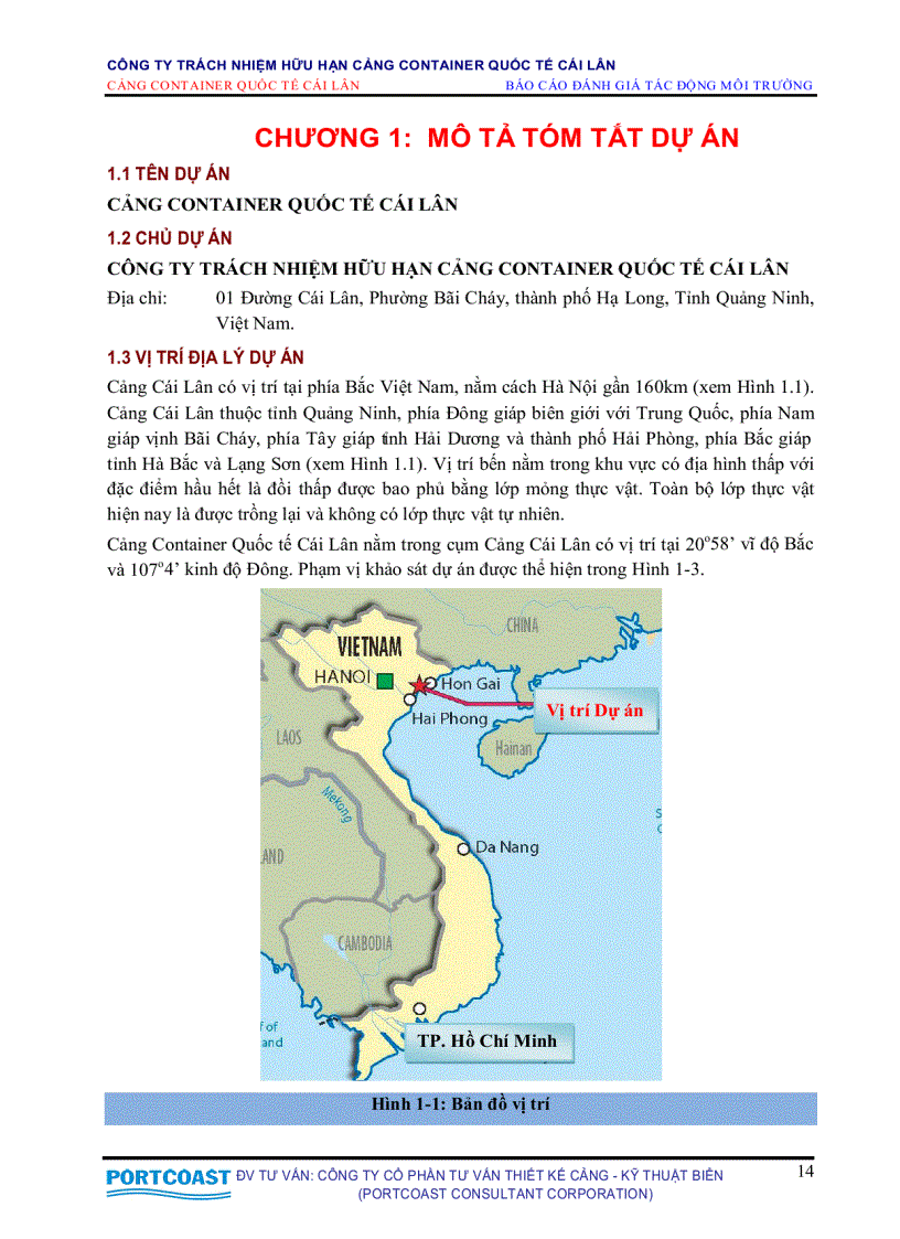 image for page Đánh giá tác động môi trường cảng container quốc tế Cái Lân
