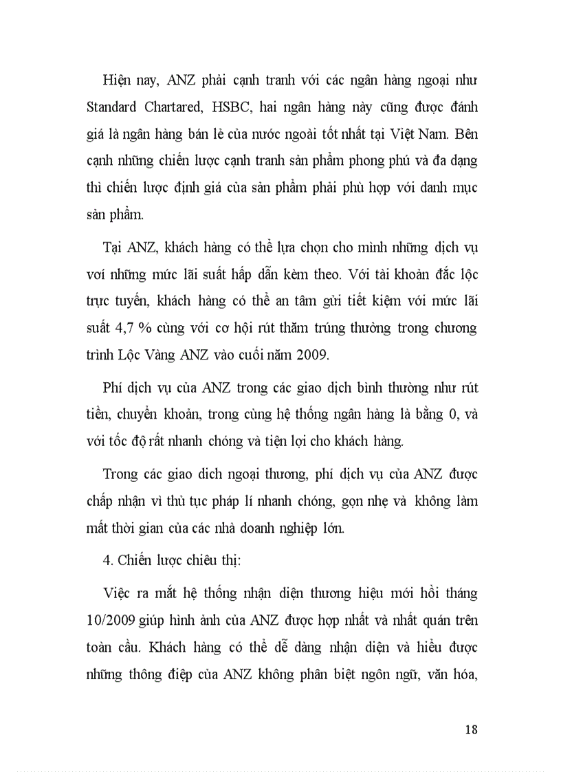 image for page Chiến lược tham nhập thị trương của ngân hàng ANZ tại Việt Nam