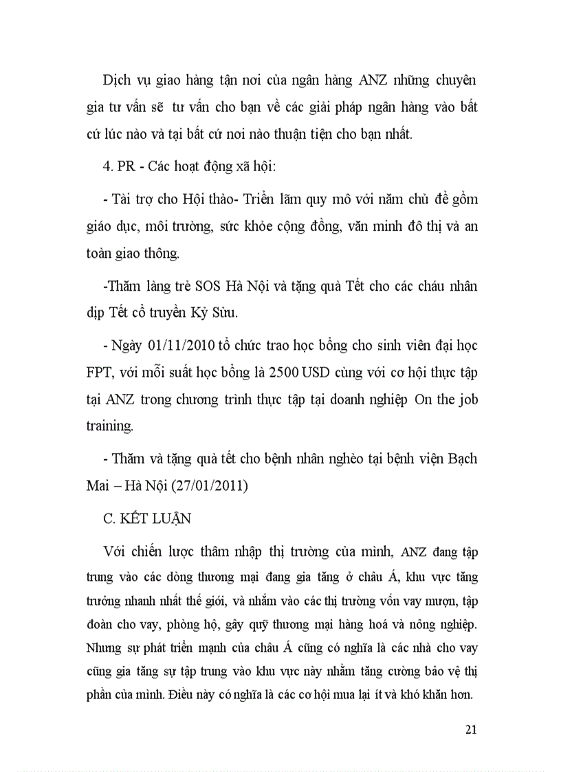 image for page Chiến lược tham nhập thị trương của ngân hàng ANZ tại Việt Nam