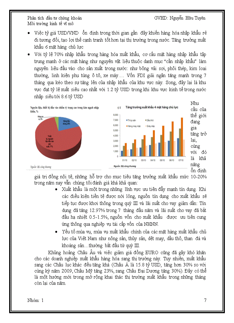 image for page Phân tích đầu tư chứng khoán Môi trường kinh tế vĩ mô