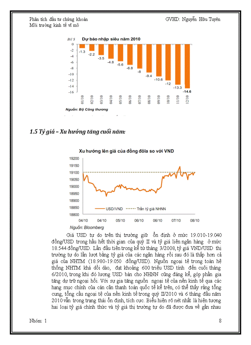 image for page Phân tích đầu tư chứng khoán Môi trường kinh tế vĩ mô